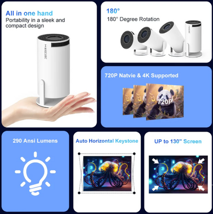 Fantasy wall projector